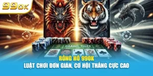 Rồng hỗ 99OK luật chơi đơn giản cơ hội thắng cực cao