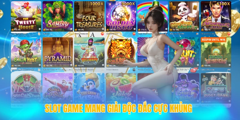TRANG CHỦ 99OK 17 Slot game mang giải độc đắc cực khủng